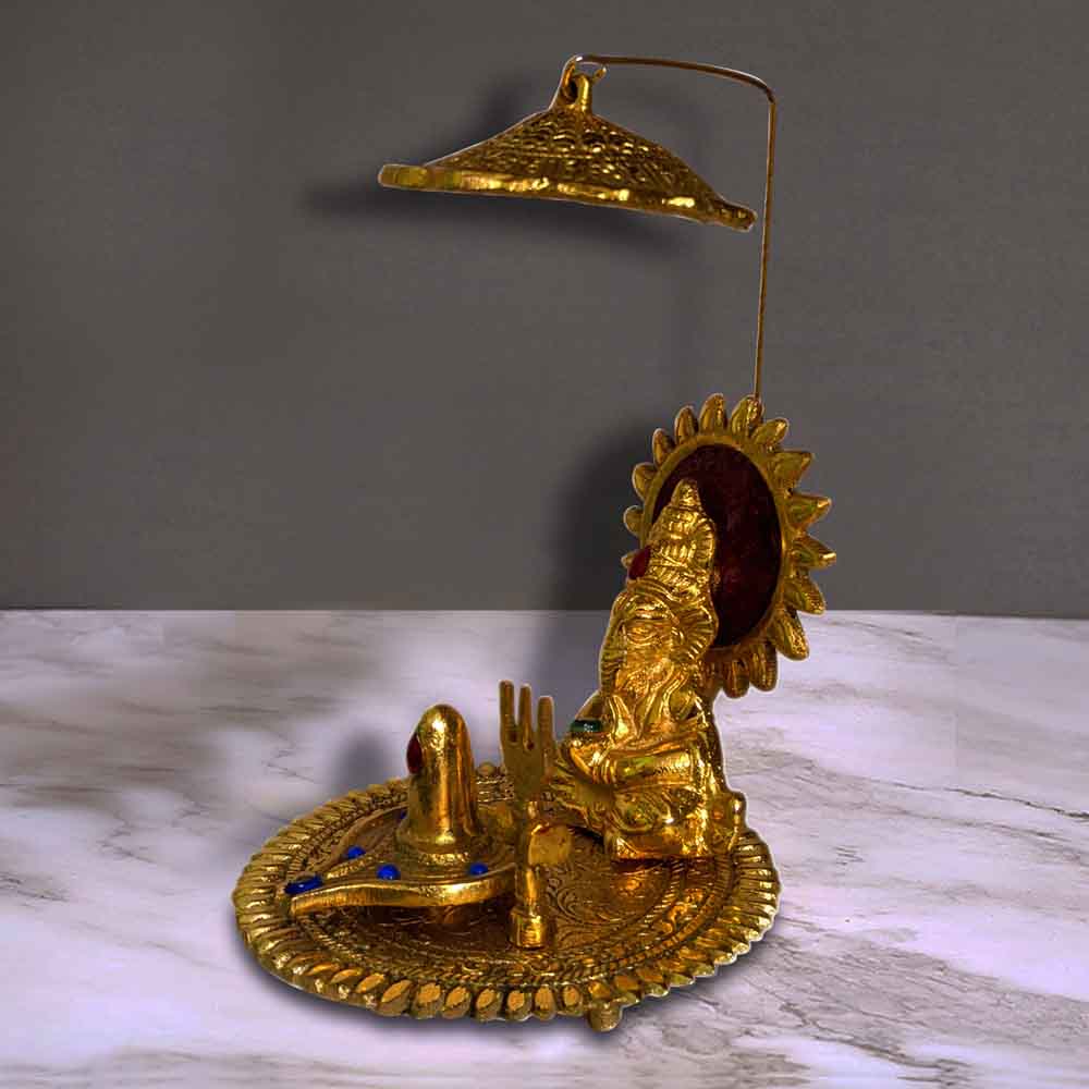 Lord Ganesha With Shiva